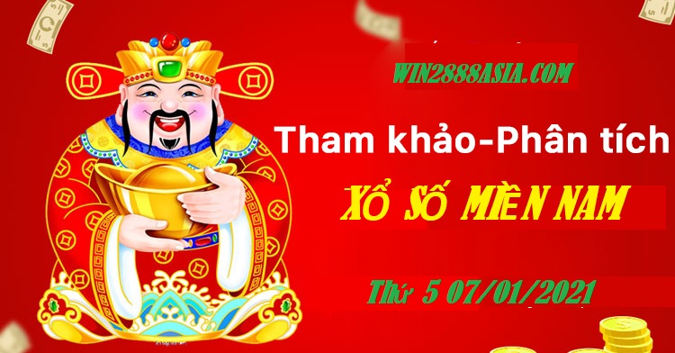 Soi cầu XSMN 7-1-2021 Win2888 