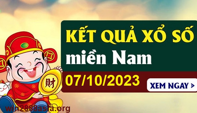 Soi cầu XSMN Win2888 07-10-2023 Chốt số Cầu Lô Miền Nam thứ 7