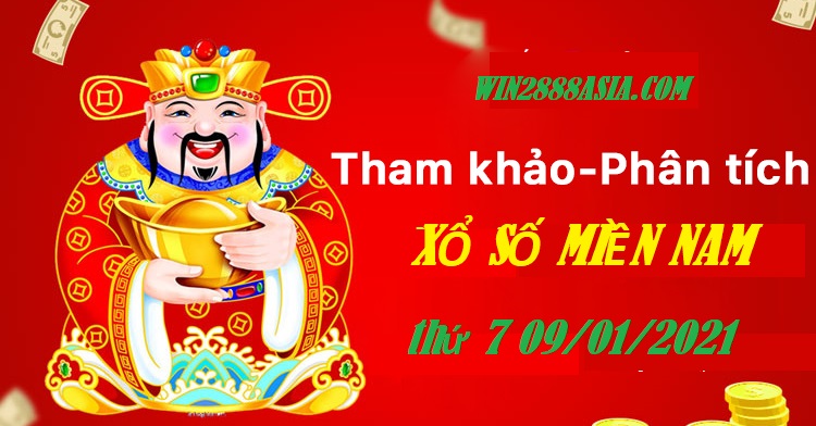 Soi cầu XSMN 9-1-2021 Win2888