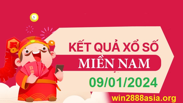 Soi cầu XSMN 09-01-2024 Win2888 Dự đoán xổ số miền nam thứ 3