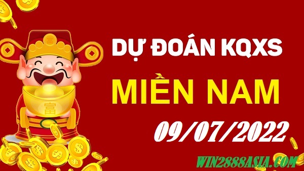 Soi cầu XSMN Win2888 09-07-2022 Chốt số Xổ Số Miền Nam thứ 7