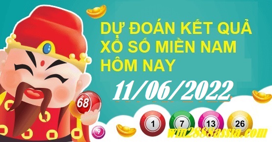 Soi cầu XSMN Win2888 11-06-2022 Dự đoán xổ số miền nam thứ 7