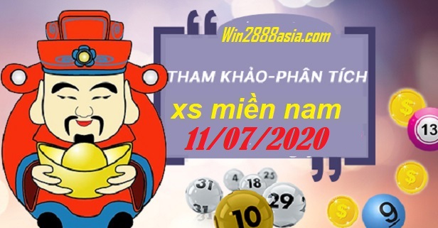 Soi cầu XSMN 11-7-2020 Win2888