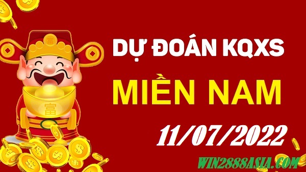 Soi cầu XSMN 11-07-2022 Win2888 Dự đoán Xổ Sô miền Nam VIP