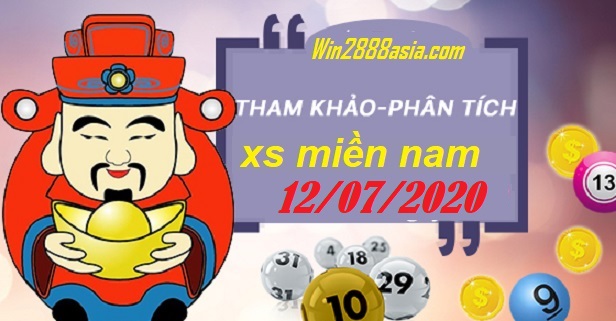 Soi cầu XSMN 12-7-2020 Win2888