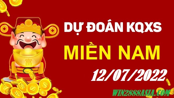 Soi cầu XSMN 12-07-2022 Win2888 Dự đoán xổ số miền nam thứ 3