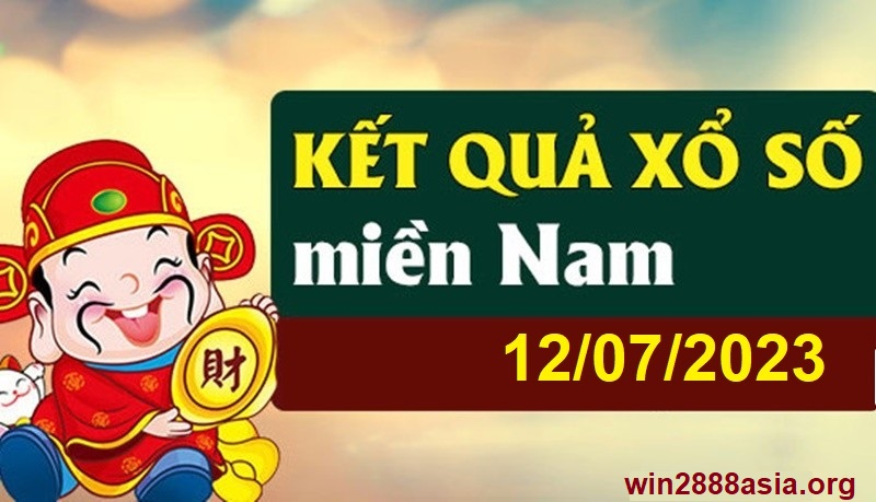 Soi cầu XSMN Win2888 12-07-2023 Chốt số Cầu Lô Miền Nam thứ 4