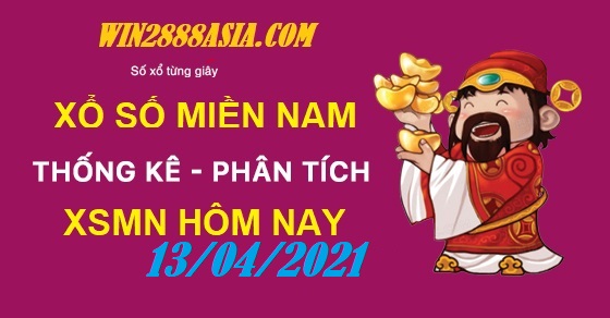 Soi cầu XSMN 13-4-2021 Win2888 Chốt số Dàn Đề Miền Nam thứ 3