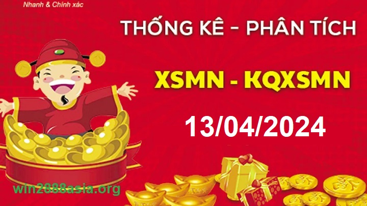 Soi cầu XSMN 13-04-2024 Win2888 Chốt số xổ số miền nam thứ 7