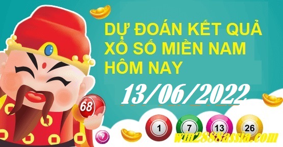 Soi cầu XSMN Win2888 13-06-2022 Dự đoán cầu lô miền nam thứ 2