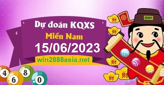 Soi cầu XSMN Win2888 15-06-2023 Dự đoán xổ số miền nam thứ 5