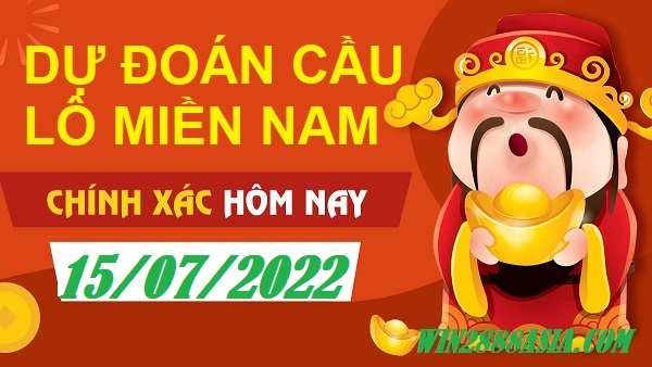 Soi cầu XSMN 15-07-2022 Win2888 Dự đoán xổ số miền nam thứ 6