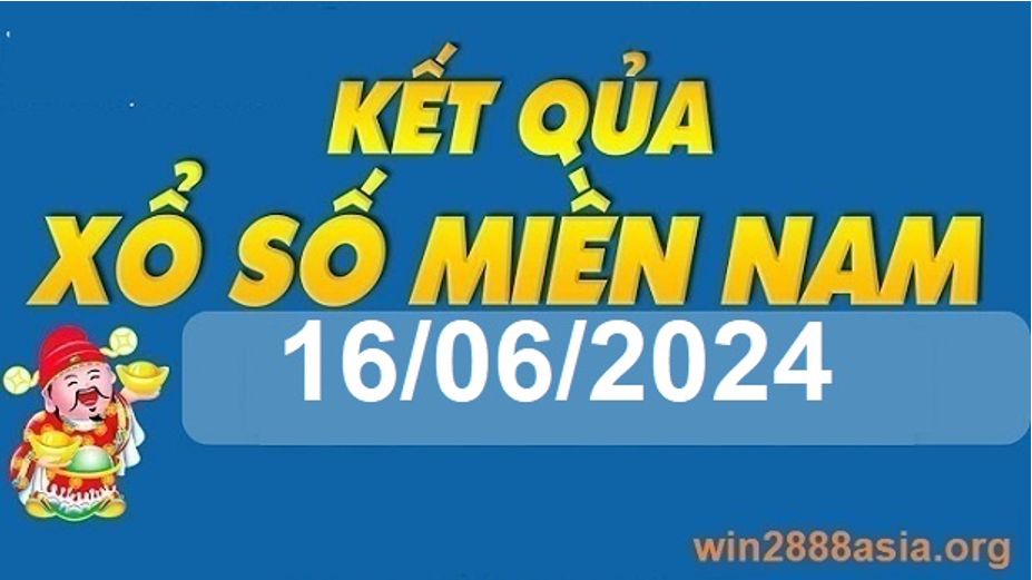 Soi cầu XSMN Win2888 16-06-2024 Chốt số xổ số miền nam chủ nhật