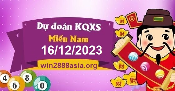 Soi cầu XSMN Win2888 16-12-2023 Chốt số Cầu Lô Miền Nam thứ 7