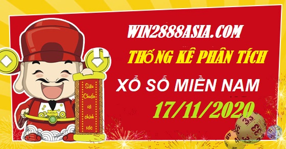 Soi cầu XSMN 17-11-2020 Win2888