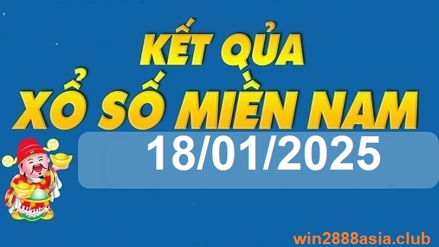 Soi cầu XSMN 18-01-2025 Win2888 Chốt số lô đề miền nam thứ 7