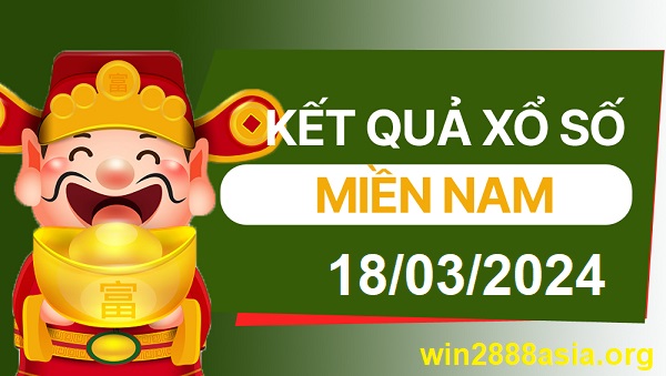 Soi cầu XSMN Win2888 18-03-2024 Dự đoán xổ số miền nam thứ 2