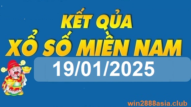 Soi cầu XSMN 19-01-2025 Win2888 Dự đoán kqxs Miền Nam Chủ Nhật