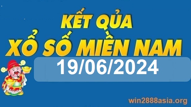 Soi cầu XSMN 19-06-2024 Win2888 Chốt số Dàn Đề Miền Nam thứ 4