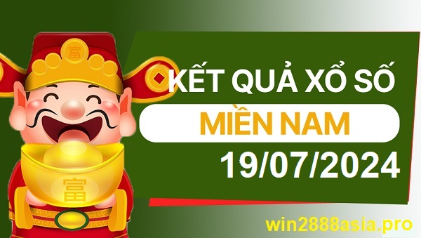 Soi cầu XSMN Win2888 19-07-2024 Dự đoán xổ số miền nam thứ 6