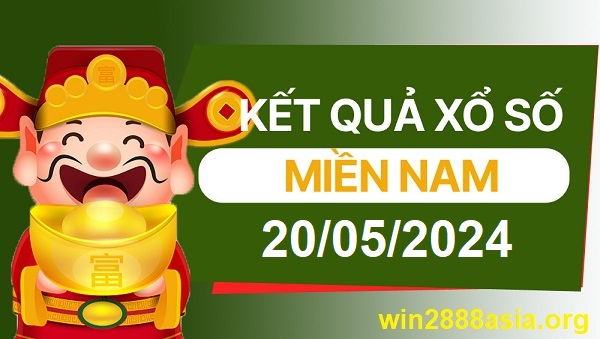 Soi cầu XSMN 20-05-2024 Win2888 Chốt số xổ số miền nam thứ 2