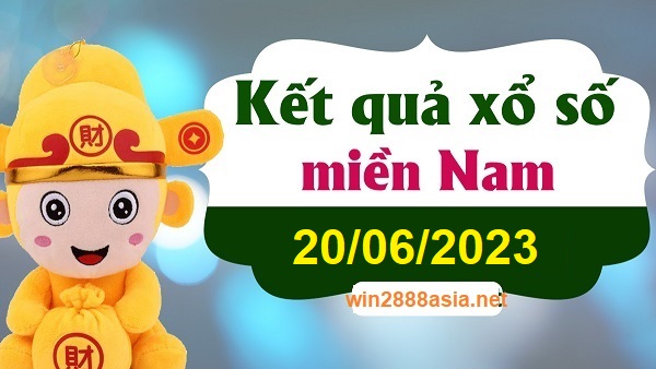 Soi cầu XSMN 20-06-2023 Win2888 Chốt số Xỉu Chủ Miền Nam thứ 3 