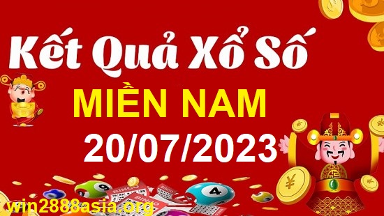 Soi cầu XSMN Win2888 20-07-2023 Dự đoán cầu lô miền nam thứ 5