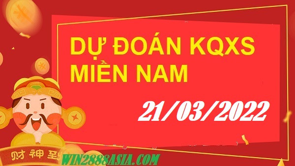 Soi cầu XSMN 21-3-2022 Win2888 Dự đoán Dàn Đề Miền Nam thứ 2