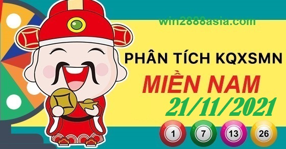 Soi cầu XSMN 21-11-2021 Win2888