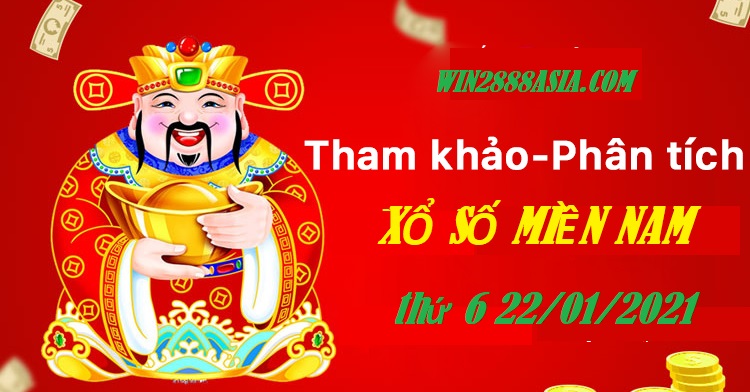 Soi cầu XSMN 22-1-2021 Win2888