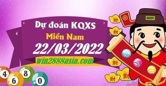 Soi cầu XSMN 22-3-2022 Win2888 Dự đoán Cầu Số Miền Nam thứ 3