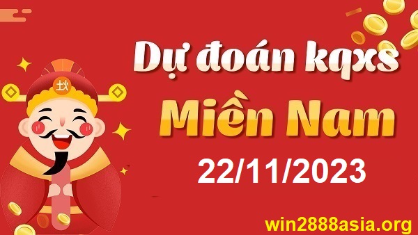 Soi cầu XSMN 22-11-2023 Win2888 Dự đoán lô đề miền nam thứ 4