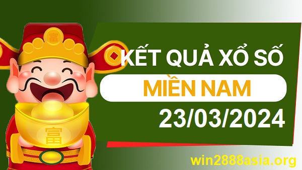 Soi cầu XSMN 23-03-2024 Win2888 Dự đoán xổ số miền nam thứ 7