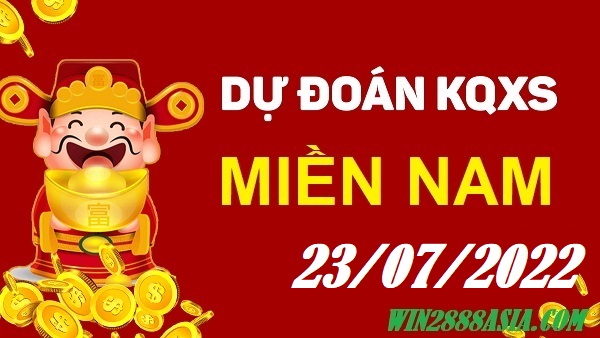 Soi cầu XSMN Win2888 23-07-2022 Dự đoán xổ số miền nam thứ 7