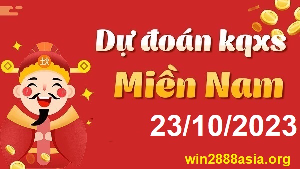 Soi cầu XSMN Win2888 23-10-2023 Dự đoán xổ số miền nam thứ 2