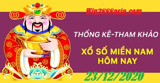 Soi cầu XSMN 23-12-2020 Win2888