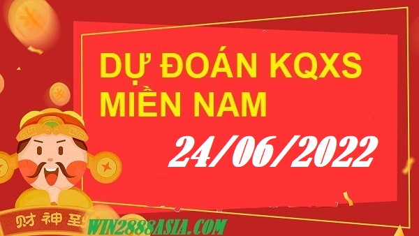 Soi cầu XSMN Win2888 24-06-2022 Dự đoán xổ số miền nam thứ 6