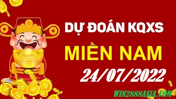 Soi cầu XSMN 24-07-2022 Win2888 Dự đoán cầu lô miền nam chủ nhật