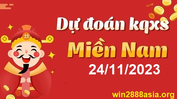 Soi cầu XSMN 24-11-2023 Win2888 Dự đoán cầu lô miền nam thứ 6