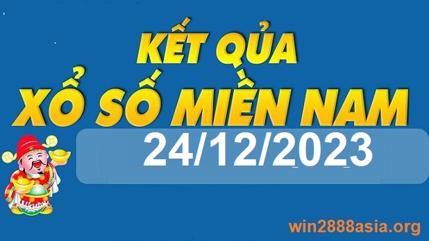 Soi cầu XSMN 24-12-2023 Win2888 Chốt số Xỉu Chủ Miền Nam chủ nhật