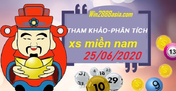 Soi cầu XSMN 25-6-2020 Win2888