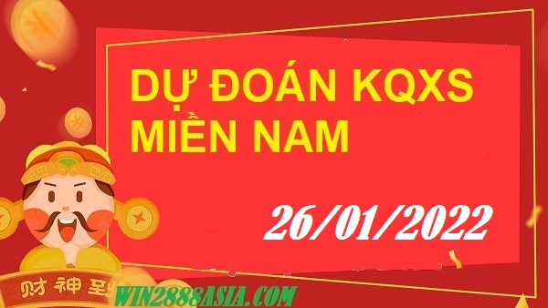 Soi cầu XSMN 26-1-2022 Win2888