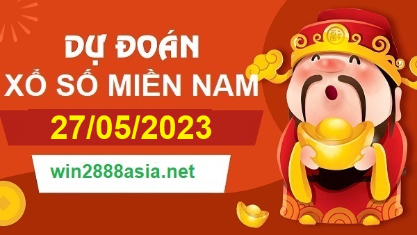 Soi cầu XSMN Win2888 27-05-2023 Chốt số Cầu Lô Miền Nam thứ 7