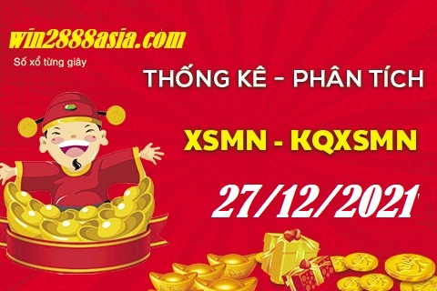 Soi cầu XSMN 27-12-2021 Win2888