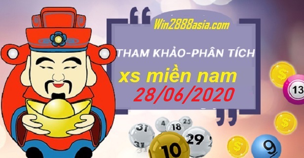 Soi cầu XSMN 28-6-2020 Win2888