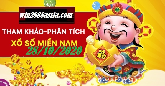 Soi cầu XSMN 28-10-2020 Win2888