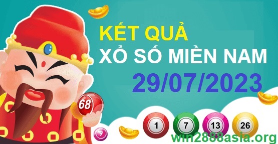 Soi cầu XSMN Win2888 29-07-2023 Dự đoán xổ số miền nam thứ 7