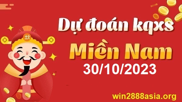 Soi cầu XSMN Win2888 30-10-2023 Dự đoán xổ số miền nam thứ 2