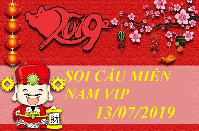 Soi cầu XSMN 13-7-2019 Win2888 Dự đoán cầu lô miền nam VIP