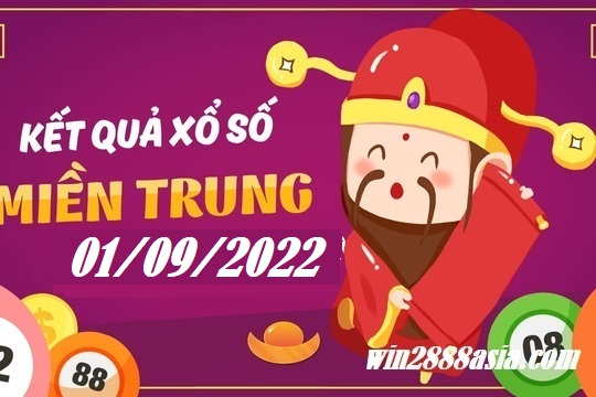 Soi cầu XSMT 01-09-2022 Win2888 Chốt số Lô đề Miền Trung thứ 5